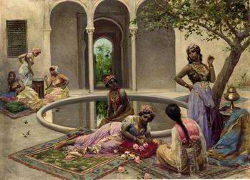 Arab or Arabic people and life. Orientalism oil paintings 386, unknow artist